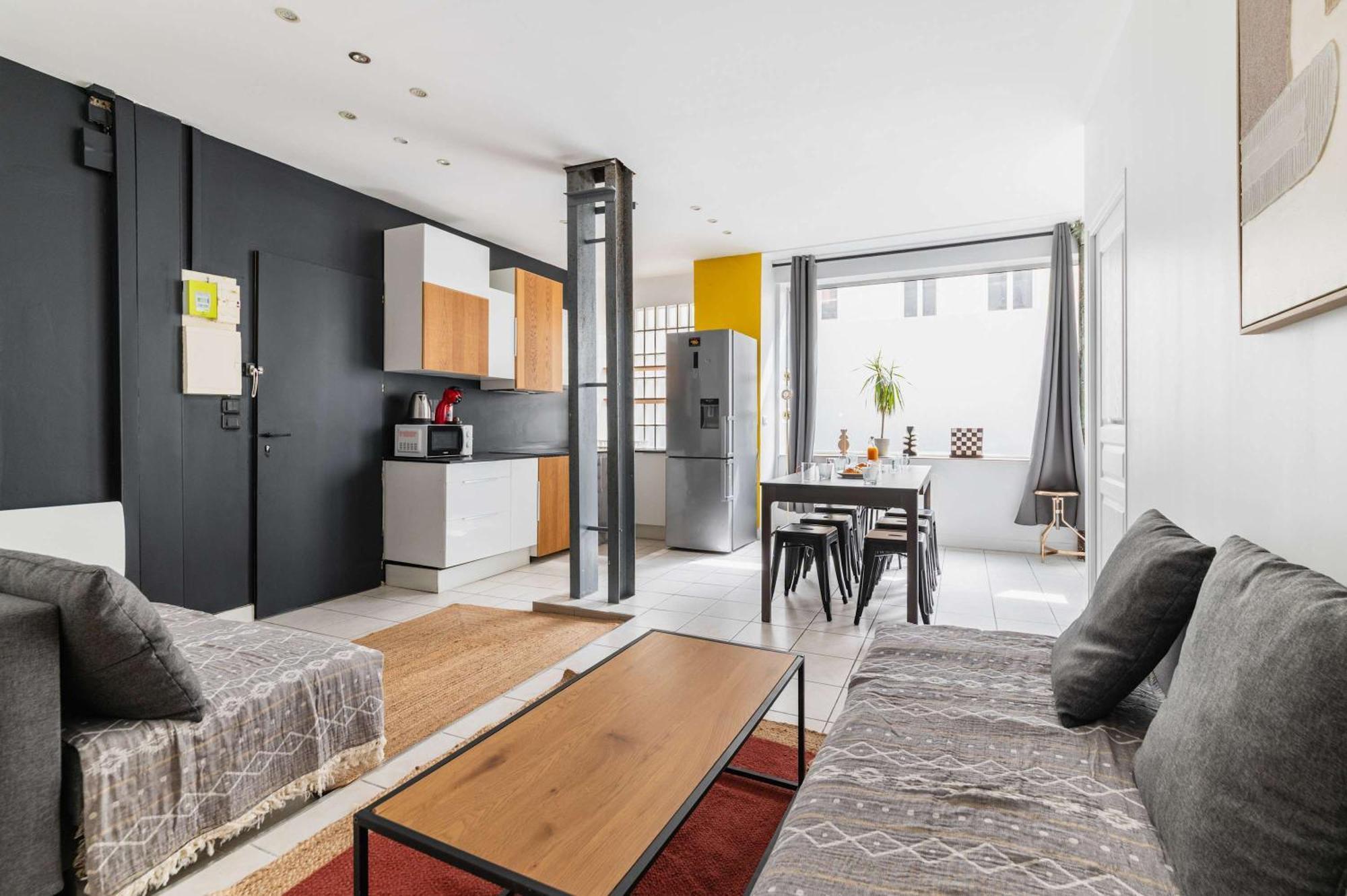Appartement Familial Proche Des Commerces - 8P - Flat-Guest Paris Exterior photo